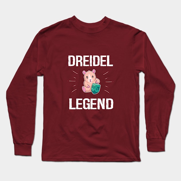 Dreidel Legend Long Sleeve T-Shirt by Proud Collection